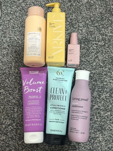 Umberto giannini, Kristin ess, arkive, Charles worthington , living proof hair care products brand new full size