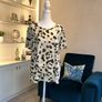 Ladies Beige & Brown Tee Shirt from Marks & Spencer Size UK 14 / EU 42 Image 4