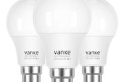 Light Bulb 60w Equivalent, B22 LED Bulbs Warm White 2700K, Non-Dimmable 9w Energy Saver Lightbulb, 806 Lumen, 3-Pack