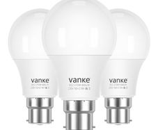 Light Bulb 60w Equivalent, B22 LED Bulbs Warm White 2700K, Non-Dimmable 9w Energy Saver Lightbulb, 806 Lumen, 3-Pack