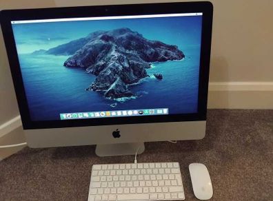 used Apple iMac 21 5 4K 2017 i5 8GB 1TB With Keyboard Mouse