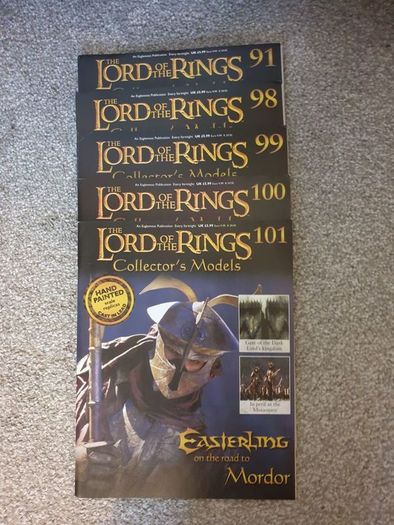 Lord of the Rings (lead) 86 models total.