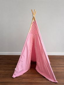 Pink Kids Teepee Tent