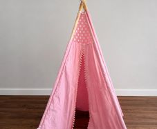 Pink Kids Teepee Tent
