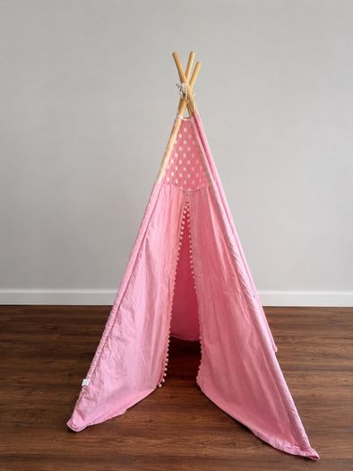 Pink Kids Teepee Tent