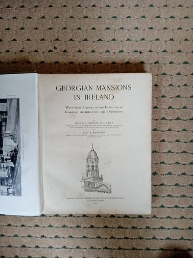 Georgian mansions in Ireland by Thomas Sadleir and Page Dickinson