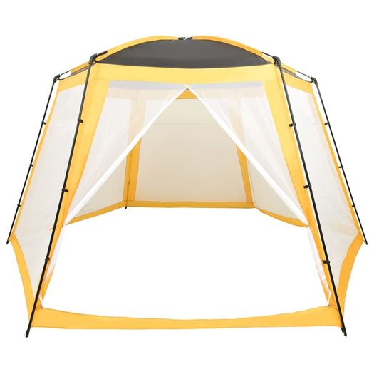 Pool Tent Fabric 660x580x250 cm Yellow