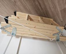attic door and stira system