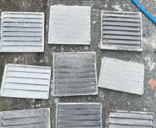 Aluminium vents