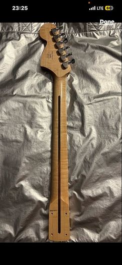 Fender Stratocaster squier mustang Neck fretboard with tuners machine heads electric guitar parts accessories