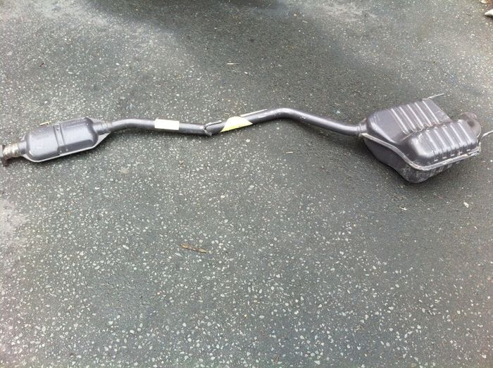 Mercedes c-class 1996 exhaust
