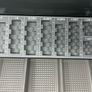 Grey Ordex Cash Box (Secure box) with tray for Euro coins and notes. Includes two keys Image 4
