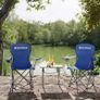 NEW SALE | Set of 2 Folding Camping Chairs, Comfortable, Heavy Duty Structure, Max. Load Capacity 150 kg, with Cup Holder, Outdoor Chair Image 5