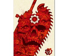 Gears Of War - A3 Poster