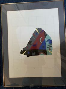 Matching Set of 7 Abstract Pictures