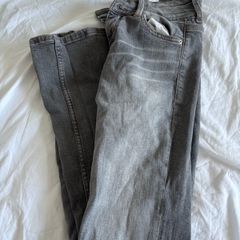 Bershka low rise bootcut jeans