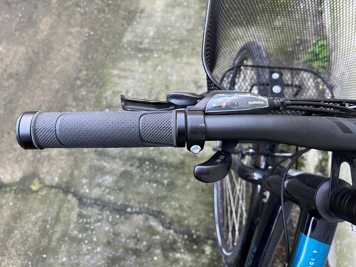 Ridgeback City Bike with Basket and mud guards