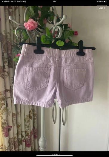 shorts Bnwot summer shorts age 9-10 girls adjustable waistband