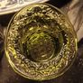 1950s USA, Fenton Olive Green Glass Top hat Image 4