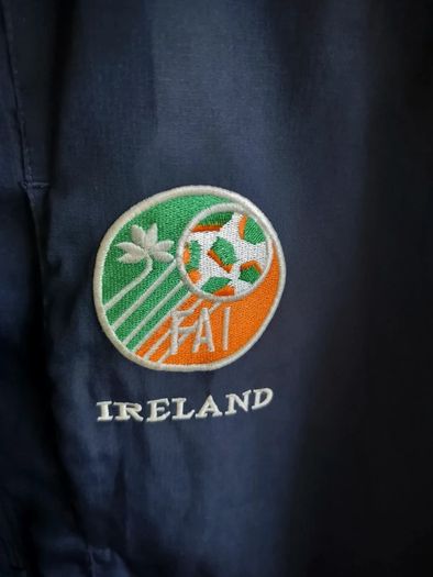 Ireland FAI Retro Football Jacket 02/03 World Cup Umbro LOI