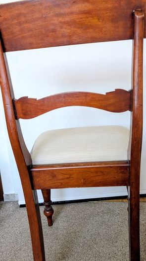 Regency dining room chairs x4