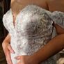 Essence of Australia Wedding Dress, Veil & Overskirt Image 2