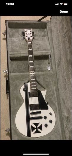 James Hetfield Iron Cross Esp LTD