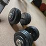 34kg cast iron dumbbells Image 3
