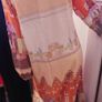 1960s 1970s Vintage Nightwear Wearable Art Dress Image 7