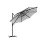 Parasol, Cantilever Parasol, 300 cm, 28 Solar LED Lights, UPF 50 Garden Umbrella, 360 Rotatable, Tilt Angle Infinitely Adjustable, with Crank, Cross Base, Image 2