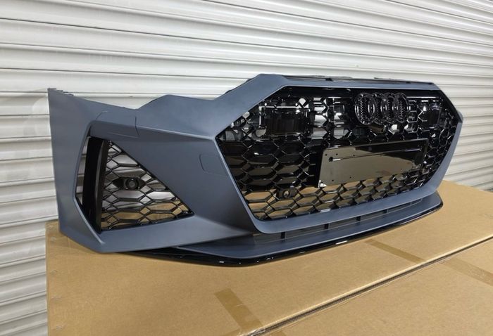 Front Bumper for Audi A6 S6 C8 19- 24 RS6 honeycomb style