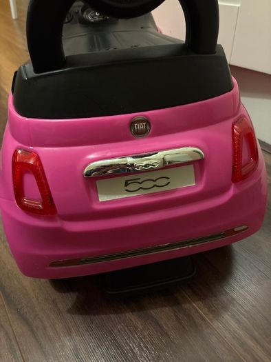 Fiat toy car pink ride on