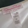 Oscar de la Renta Pink Label Vintage White Satin Nightwear Sz XG (Fit 12-14UK) Image 7