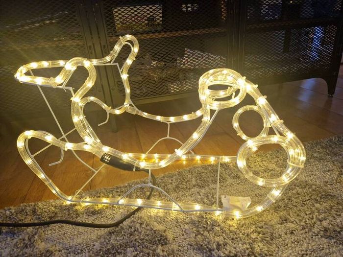 Christmas Reindeer/Sleigh LED Decoration