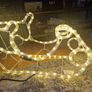 Christmas Reindeer/Sleigh LED Decoration Image 2