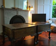 Pair of antique side table