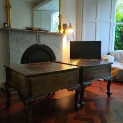 Pair of antique side table