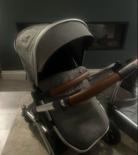 Babylo Vogue Pram (Suitable from Birth to 3 Years)