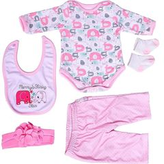 Reborn Baby Doll Clothes For 50-55cm/20-22in Simulation Infant Doll Newborn Doll Clothes Set (FREE SHIPPING)