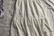 Winter white size 10/12 maxi dress