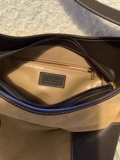 Loewe shoulder bag / suede leather/ new