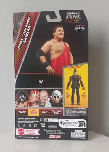 2025 WWE Mattel Elite Collection Monday Night War Series 7 Jerry The King Lawler Figure