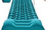 Self Inflating Sleeping Mat for Camping: 8-12CM Thickness Single Camp Mattress, Double Joinable Camping Inflatable Mat
