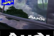 2x audi decals
