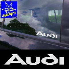 2x audi decals