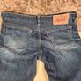 womens Levis 544 04 low waist flared bootcut blue denim jeans SIZE W 30 L 30 zip fly bell bottom A1 Image 10