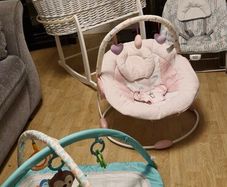 Pram/ moses basket/ changing table and more