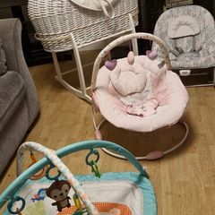 Pram/ moses basket/ changing table and more