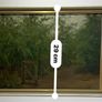Original Oil Painting Woodland Lane Gate, Charles Webb Print Shop Dublin Label Image 5