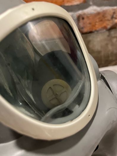vintage gas mask